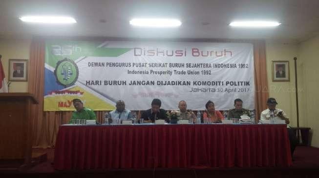 Serikat Buruh Tolak Dijadikan Komoditas Politik