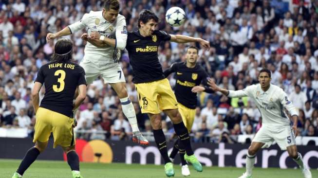 Babak I: Ronaldo Bawa Madrid Memimpin atas Atletico