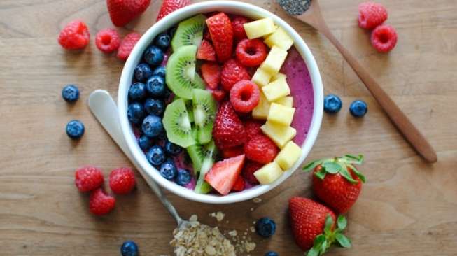 Ilustrasi buah-buahan potong. (Shutterstock)