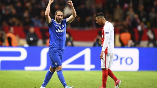 Higuain Bawa Juventus Taklukkan Monaco