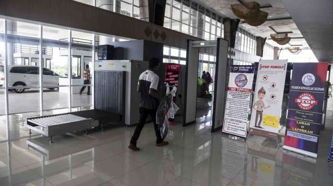 Pos Lintas Batas Negara (PLBN) Terpadu RI-Timor Leste di Motaain, Belu, NTT, Kamis (4/5).