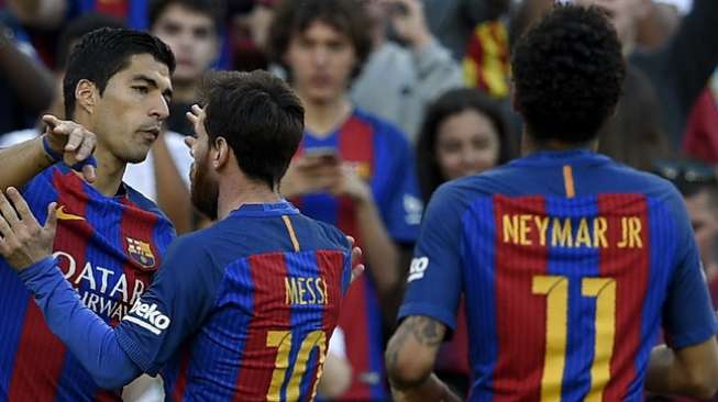 Jaga Silaturahmi, Messi Punya Grup WhatsApp Berisi Luis Suarez dan Neymar