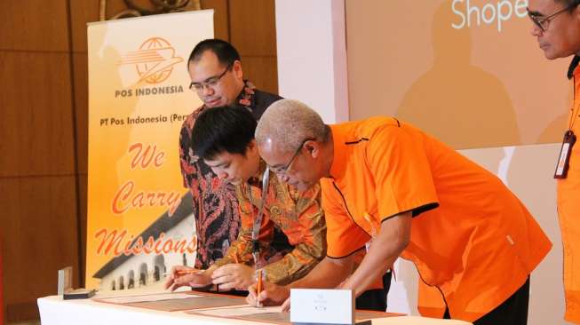 Sediakan Layanan Kirim Gratis, Shopee Gandeng PT Pos Indonesia