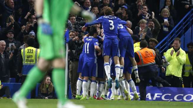 Usir Middlesbrough dari Liga Premier, Chelsea di Ambang Juara