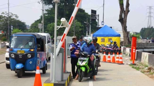 Kawasan Ruang Publik Terpadu Ramah Anak (RPTRA) Kalijodo, Jakarta Utara, Rabu (10/5).