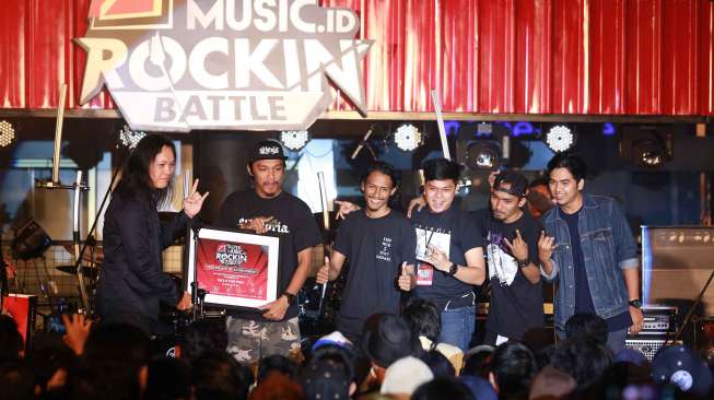 GHO$$ Raih Juara Kompetisi SuperMusic.ID Rockin Battle