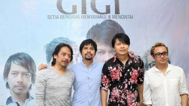 Kemeriahan Konser Gigi, Tampilkan Lagu Hits dengan Aransemen Baru