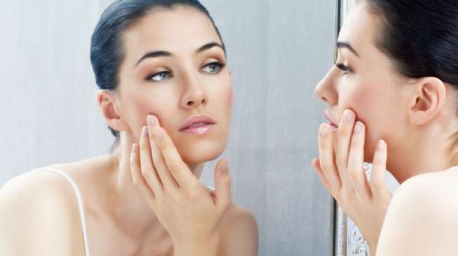 Ilustrasi kesehatan dan perawatan wajah. (Shutterstock)