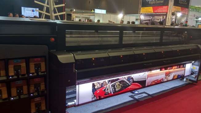 HP Latex 1500, Printer Seharga Rp2,6 Miliar, Meluncur di Jakarta