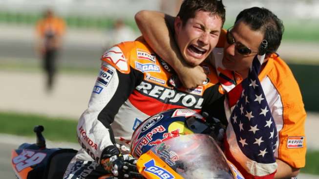 Setahun Mengenang Nicky Hayden, Ini Kicauan Rossi