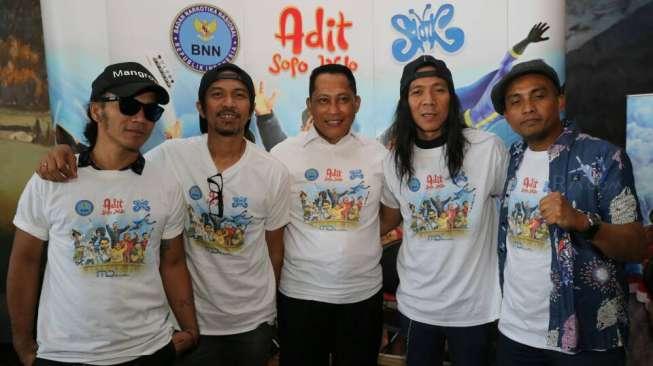 Slank dan Kepala BNN Jadi Bintang di Animasi "Adit Sopo Jarwo"