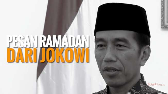 Menohok! Ini Pesan Ramadan dari Jokowi