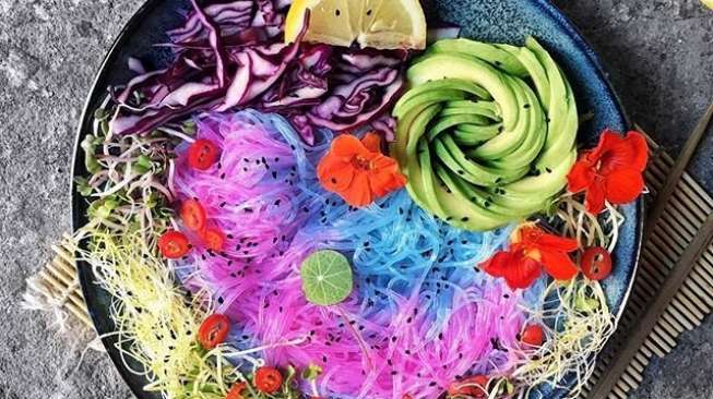 "Mie Unicorn", Tren Baru di Dunia Kuliner, Apa Istimewanya?