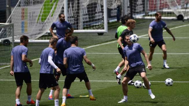 Bale dan Carvajal Sudah Berlatih Penuh Sebelum ke Cardiff