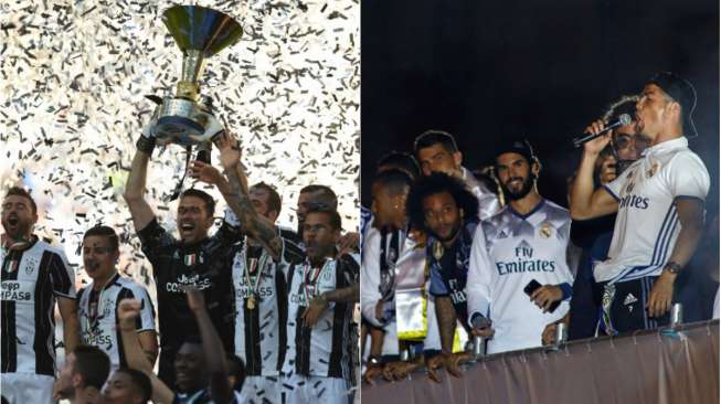 Duel Dua Raksasa, Madrid atau Juve Gondol Trofi Si Kuping Besar?
