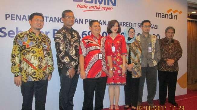 Bank Mandiri dan SMI Kucurkan Kredit Rp1,69 Triliun ke INKA