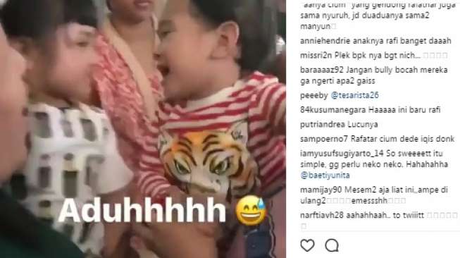 Insiden Rafathar 'Sosor' Bibir Arsy, Ashanty: Turunan Bapaknya!