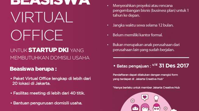 Tingkatkan Iklim Usaha, Ini Cara Jakarta Creative Hub dan Cre8