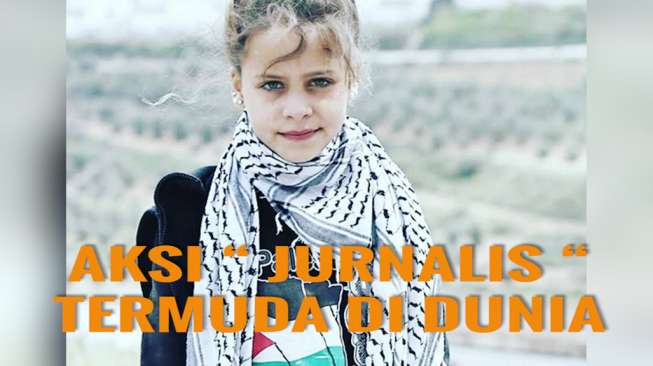 Luar Biasa Keberanian Janna Jihad, Jurnalis Termuda Palestina!