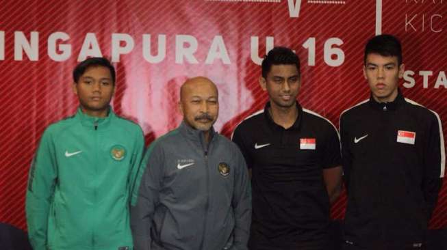 Hadapi Timnas U-16, Singapura Tak Pasang Target