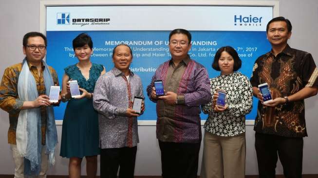 Haier Tunjuk Datascrip  Rilis Leisure L7 Dibanderol Rp2 Jutaan