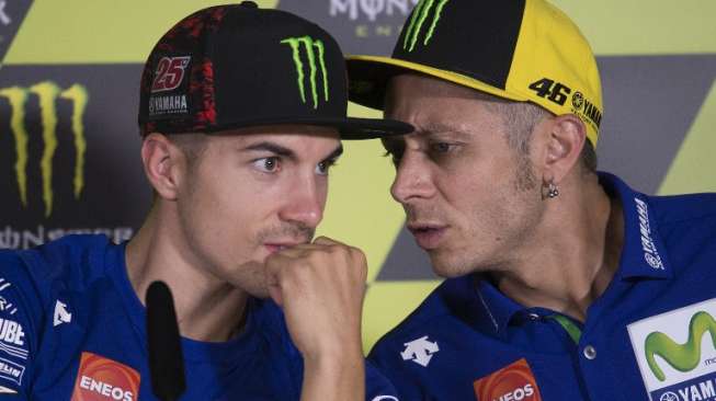 Rossi-Vinales Gagal Naik Podium di Jerman, Ini Respon Bos Yamaha