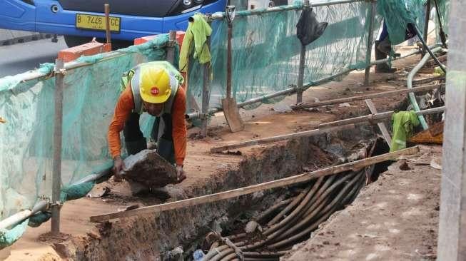 Untuk mencegah terjadinya banjir di kawasan tersebut saat musim hujan.