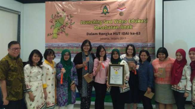 Tambah Usia, IDAI Rilis Seri Video Edukasi Kesehatan Anak