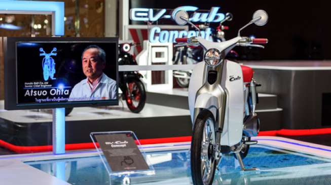 Soal Motor  Listrik  di  Indonesia  Honda  Mungkin 5 Tahun Lagi