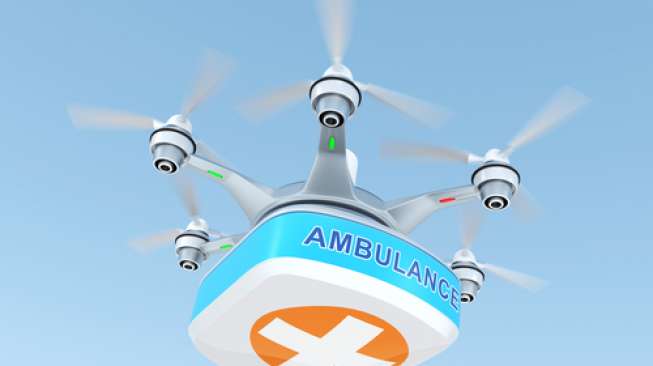 Keren! Di Negara Ini Drone Dijadikan Ambulans untuk Gawat Darurat