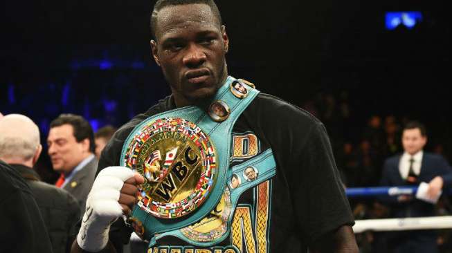 Petinju Amerika Serikat Deontay Wilder [AFP]