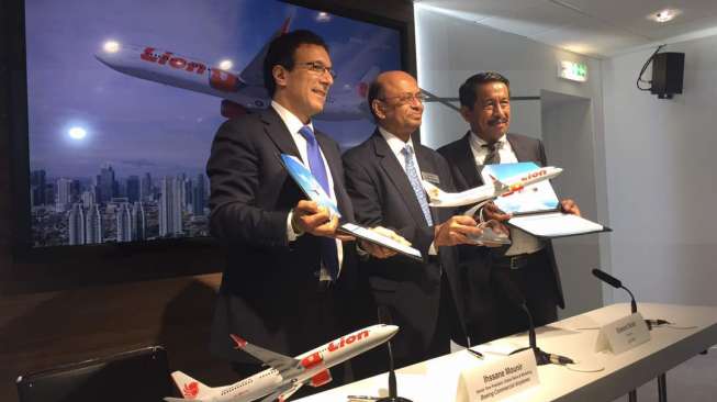 Lion Air Group akan Beli 50 Unit Pesawat Boeing Tipe 737 MAX 10