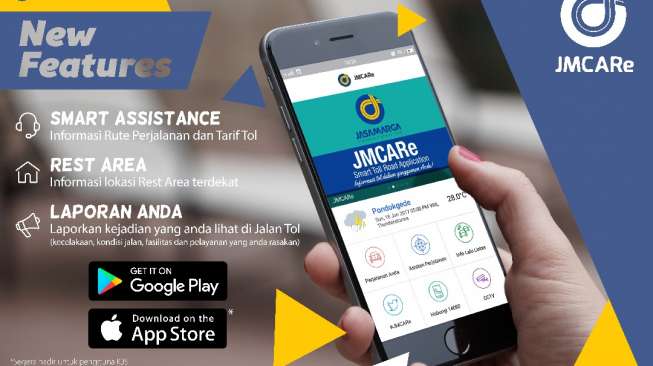 Jelang Lebaran, Jasa Marga Luncurkan Fitur Baru Aplikasi JMCARe