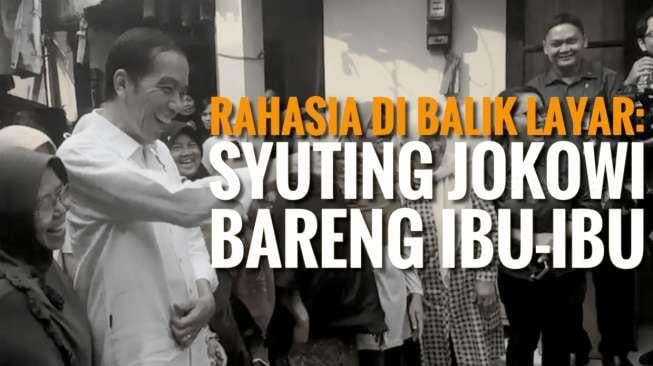 Rahasia di Balik Layar: Syuting Jokowi Bareng Ibu-ibu