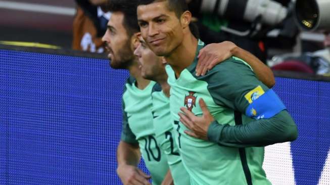 Ronaldo Cetak Gol, Portugal Benamkan Rusia di Piala Konfederasi