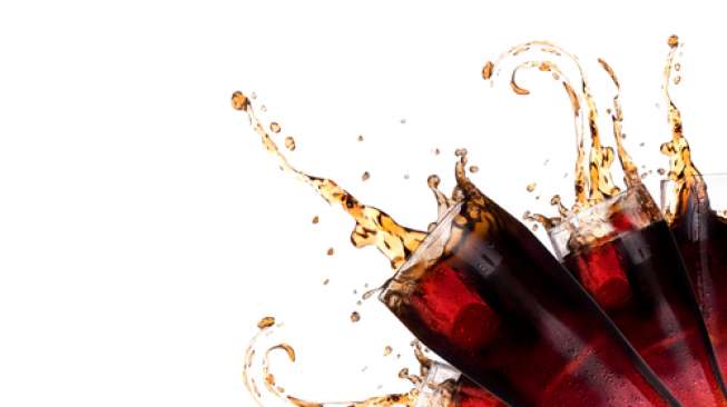 Ilustrasi minuman bersoda, karbonasi. (Shutterstock)