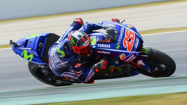 Pimpin Latihan Bebas Kedua, Maverick Vinales Kembali Semringah