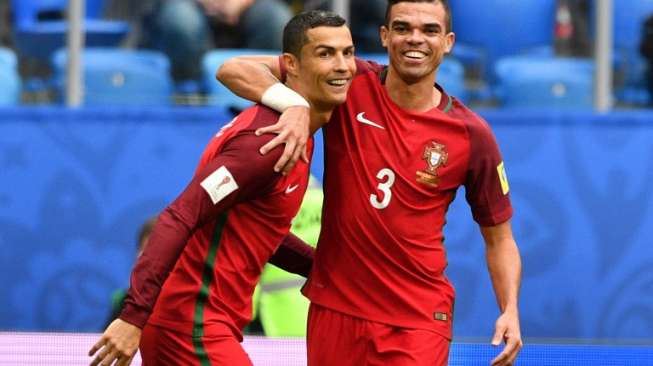 Bantai Selandia Baru, Portugal ke Semifinal Piala Konfederasi