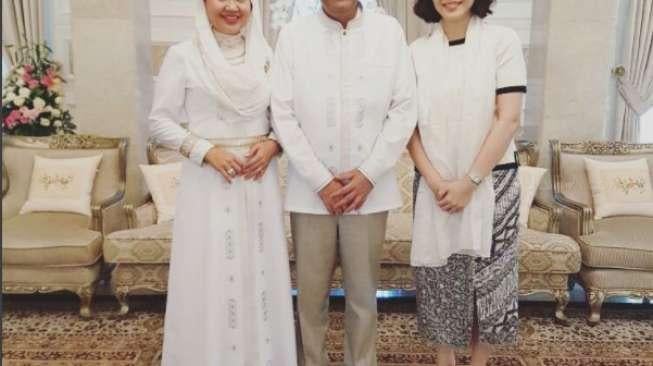 Foto Lebaran Djarot, Happy, Veronica Ini Bikin Sedih Warganet