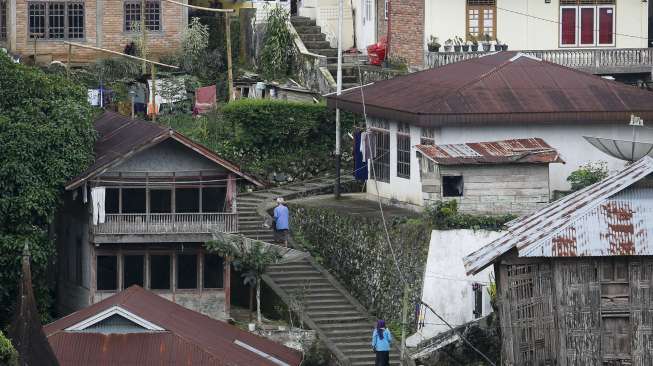 Nagari (Desa) Pariangan, merupakan desa tertua di Sumatera Barat. [suara.com/Kurniawan Mas'ud]