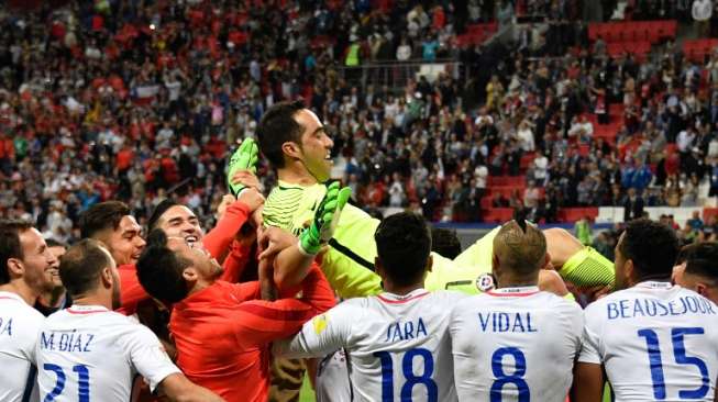 Depak Portugal Lewat Adu Penalti, Bravo Bawa Cile ke Final