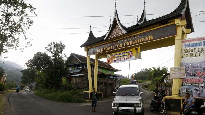 Nagari (Desa) Pariangan, merupakan desa tertua di Sumatera Barat. [suara.com/Kurniawan Mas'ud]