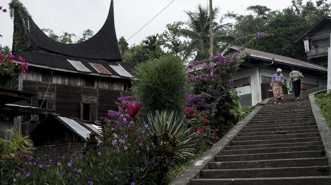 Nagari (Desa) Pariangan, merupakan desa tertua di Sumatera Barat. [suara.com/Kurniawan Mas'ud]