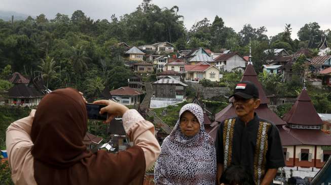 Nagari (Desa) Pariangan, merupakan desa tertua di Sumatera Barat. [suara.com/Kurniawan Mas'ud]