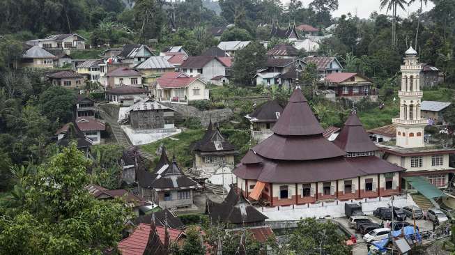 Nagari (Desa) Pariangan, merupakan desa tertua di Sumatera Barat. [suara.com/Kurniawan Mas'ud]