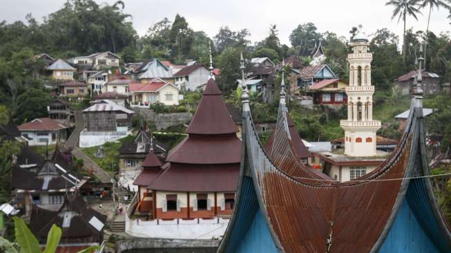 Nagari (Desa) Pariangan, merupakan desa tertua di Sumatera Barat. [suara.com/Kurniawan Mas'ud]