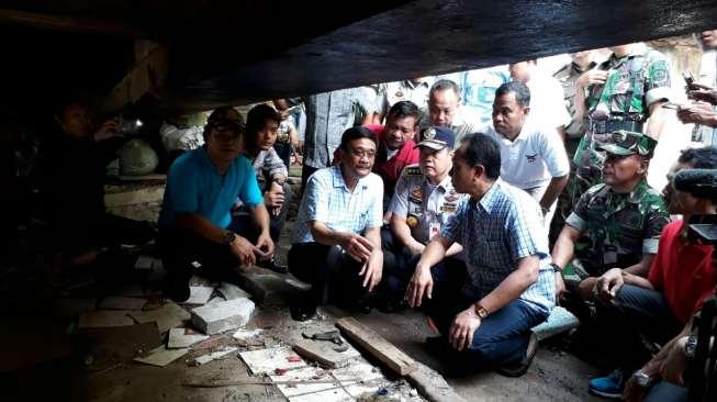 Djarot ke Kolong Tol Dekat Kalijodo, Ini Permintaannya