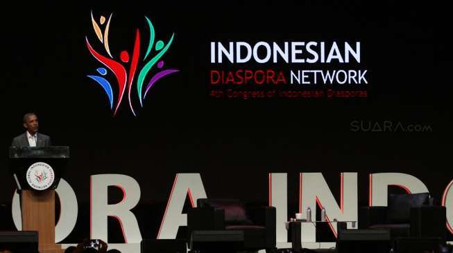 Buka Kongres Diaspora, Obama Sebut Indonesia Bagian Dirinya