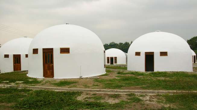 Rumah Tahan Gempa Barataga "Dome" Tak Sesuai Iklim di 