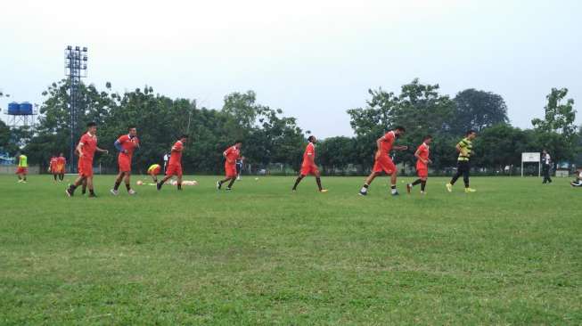 Usai Ditahan Imbang Persegres, Persija Geber Latihan